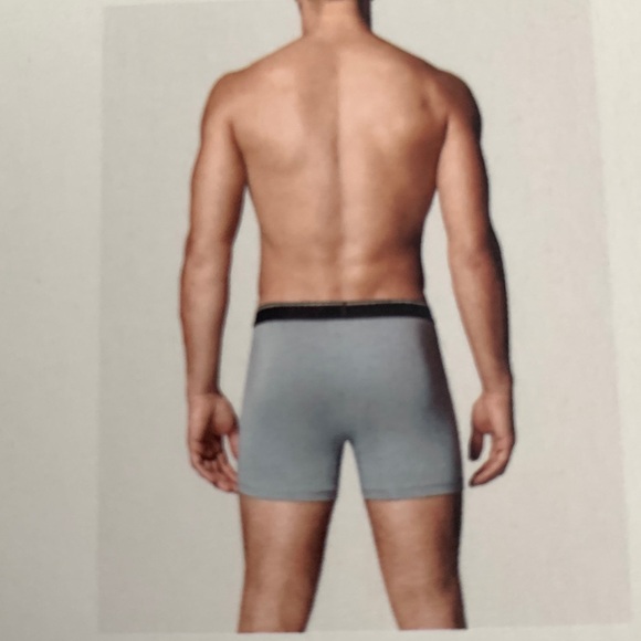 PAPI MENS BRAND NEW LIGHT GRAY COTTON STRETCH BOXER BRIEF MEDIUM (1 PAIR ONLY) - Picture 9 of 10